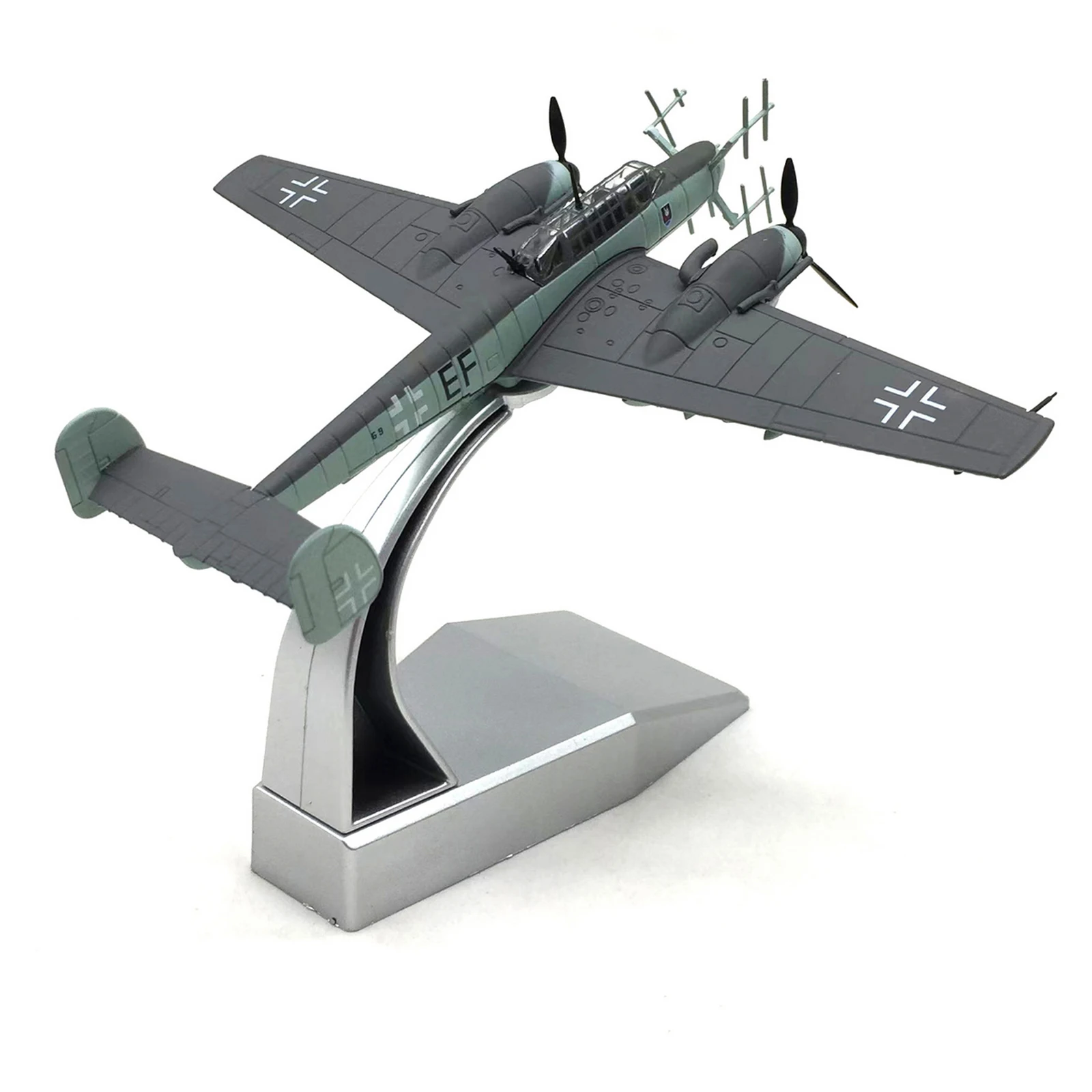 

1：100 WWII German Bf-110 Fighter G-4 Night Fighter Alloy Aircraft Model Display