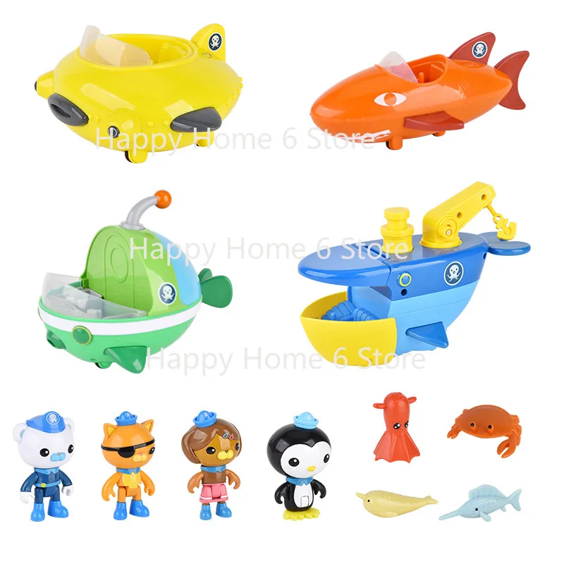 

Hot TV The Octonauts Original GUP Vehicles Toys Action Figures Toys Kwazii Barnacles Peso Gift Toy Children Gifts Ornaments