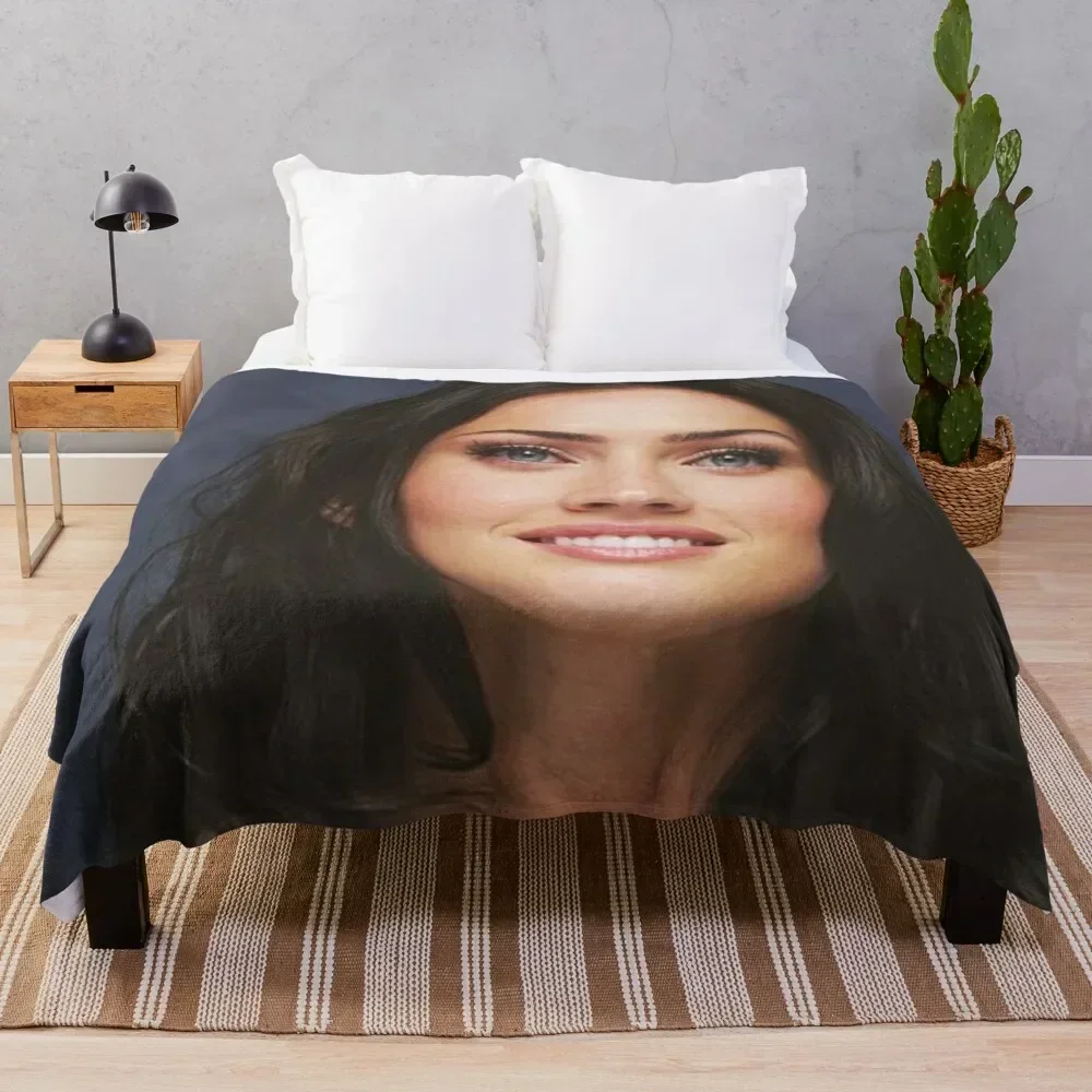

megan fox Throw Blanket Luxurious Soft Blanket Holiday Gift for Family