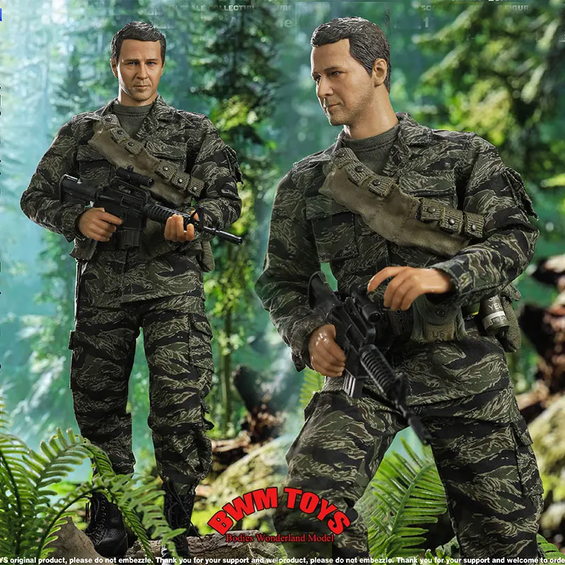 

WT-ECA100 1/6 173rd Airborne Remote Reconnaissance Patrol Combat Brigade The Vietnam War Male Soldier 12'' Action Figure Doll