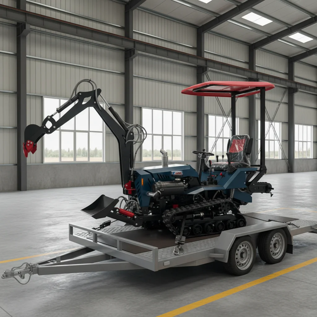 Customize 2026 New Crawler Tractor 50HP Diesel Agricultural Farm Tractor EPA CE Certified For Sale