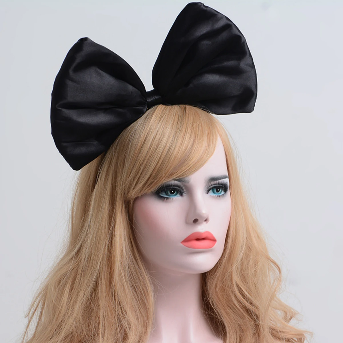 

Black Super Large Bow Hair Hoop Headband Bowknot Headbands Festival Birthday Party Photo Bow Headband Hair Bands