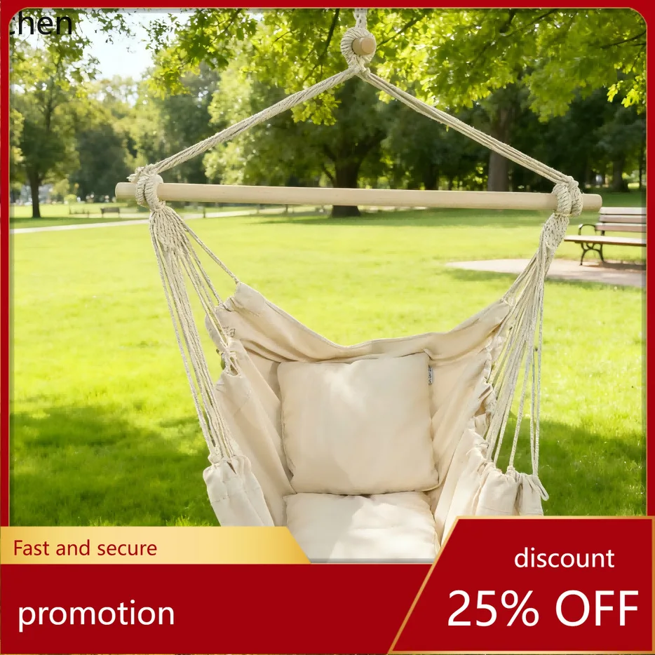 

Hxl swing hammock rocking chair adult outdoor balcony lounging
