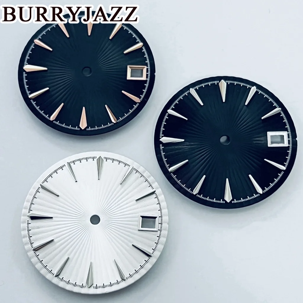 29mm NH35 Replacement Watch Dial Cocktails Style for 3/3.8 O'clock Case Fit with Crown Compatible for NH35 4R35 Movement
