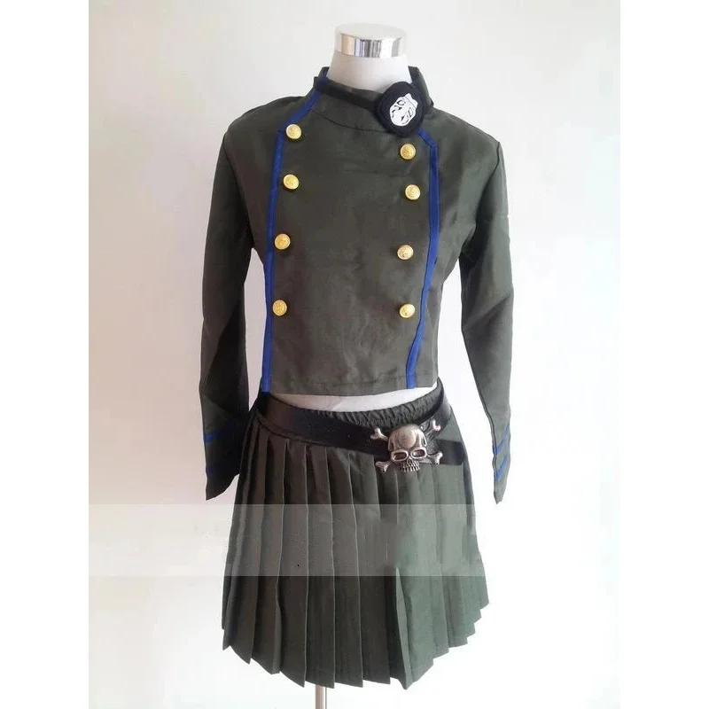 lili 123Anime Katekyo Hitman Reborn Cosplay Costume Kokuyo Chrome Dokuro Women Men Girl School Uniform Wigs Shoes Clthoes