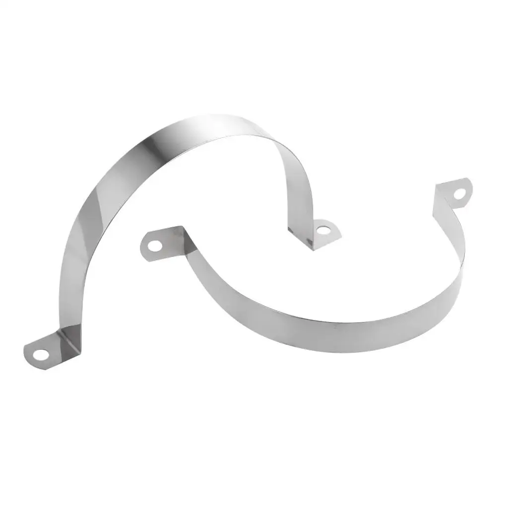 

Stainless Steel Pipe Strap Heavy Duty Water Tube Clamp U Shaped Tube Fitting for Plumbing Installation