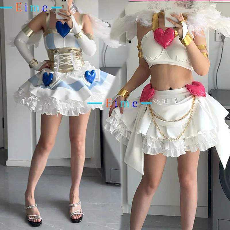 

Anime Stocking Cosplay Costume Panty Costume Sexy Angle Suits Women Cute Party Clothing Halloween Carnival Uniforms Custom Made