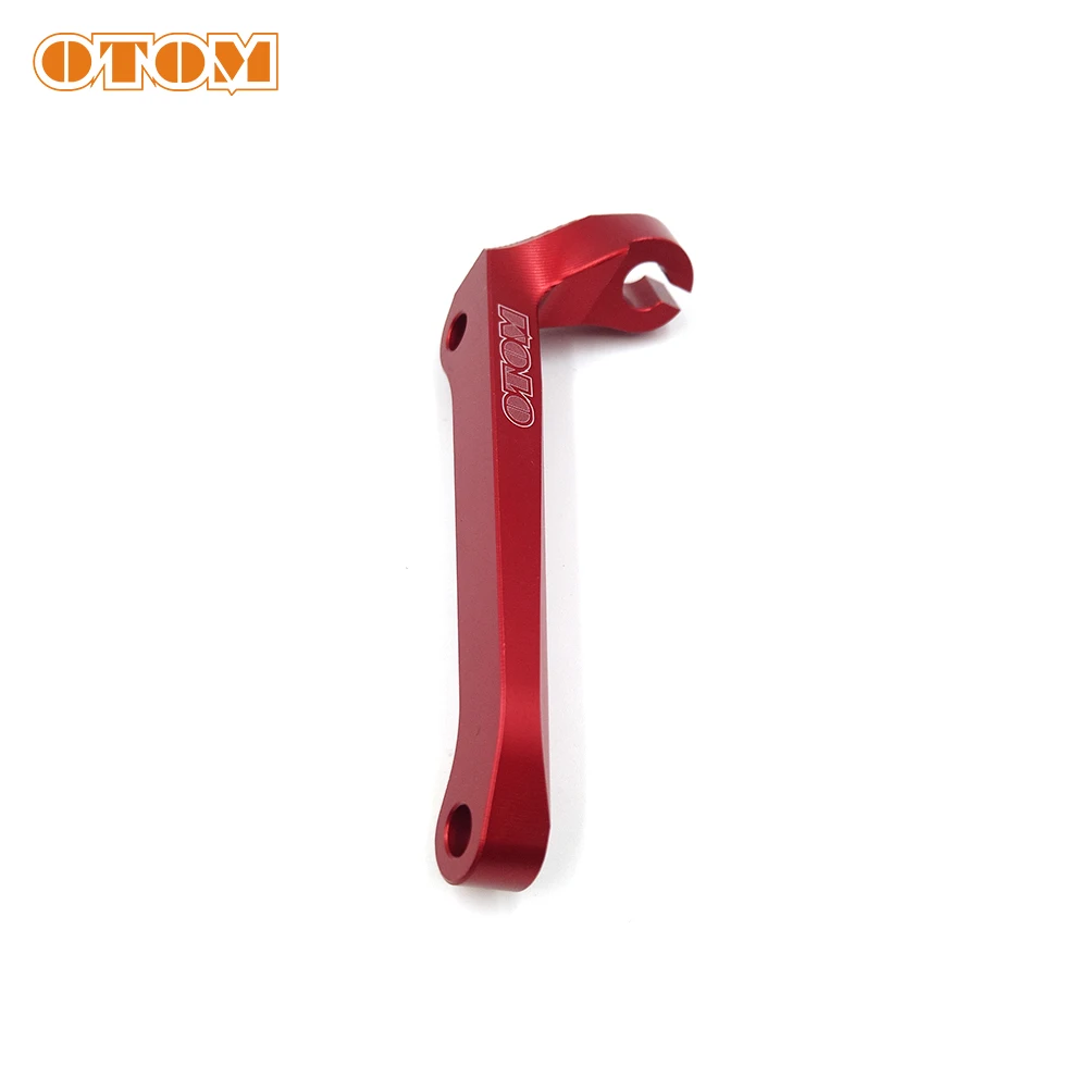 OTOM Motorcycle Clutch Arm Bracket Cable CNC Aluminum Clutch Wire Clip Anchor Holder For ZONGSHEN Engine NC250 250cc KAYO K6 BSE