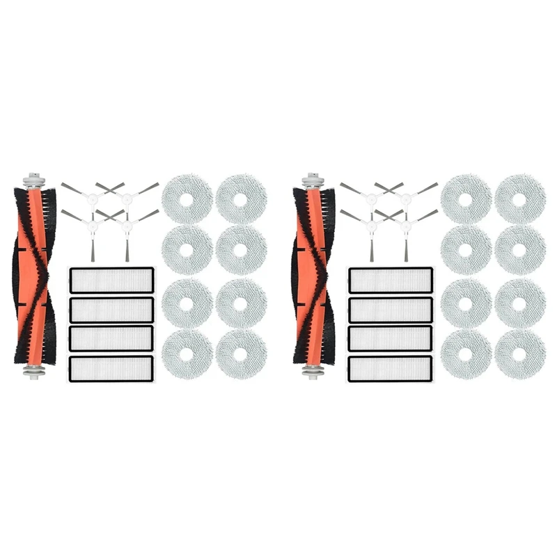 

2Set For Xiaomi Robot Vacuum S10+ / S10 Plus Accessories Main Side Brush Hepa Filter Mop Cloth Parts Spare Parts