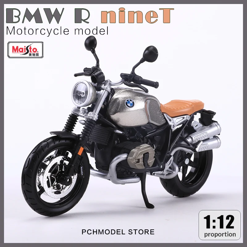 Maisto 1:12 bmw r ninet Scramler Motorrad Modell Spielzeug Druckguss Fahrzeuge Sammler Hobbys