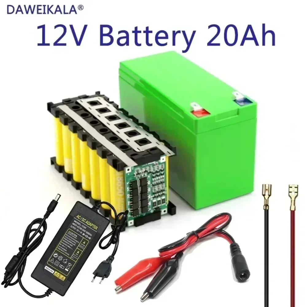 For 12V 18650 Battery Pack 18650 lithium battery recharable battery Solar storage  Electric lighting 12V 3A Charger