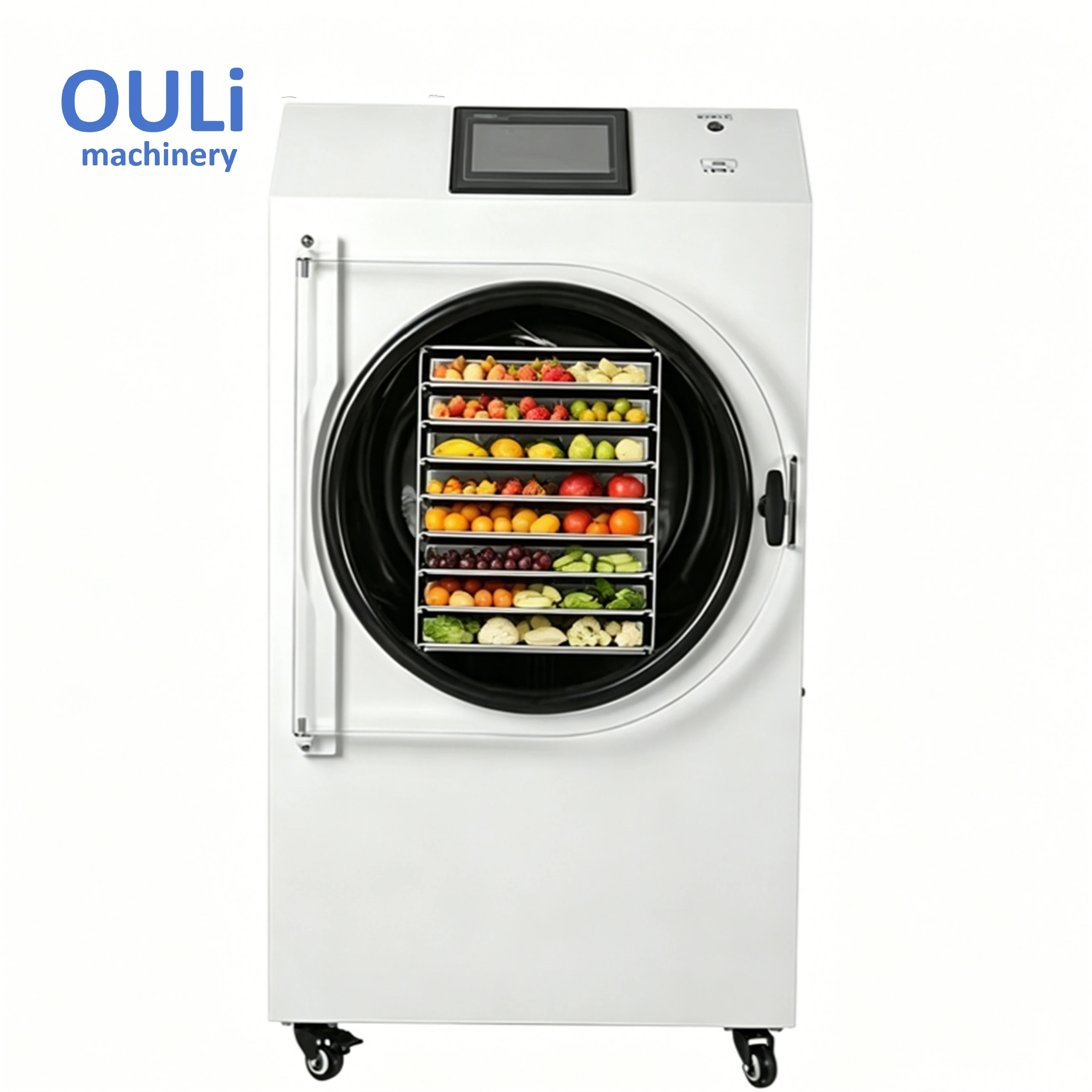Home Use Vacuum Freeze Dryer Machine For Food, Fruit, Vegetable, Meat And Pet Snacks Lyophilizer