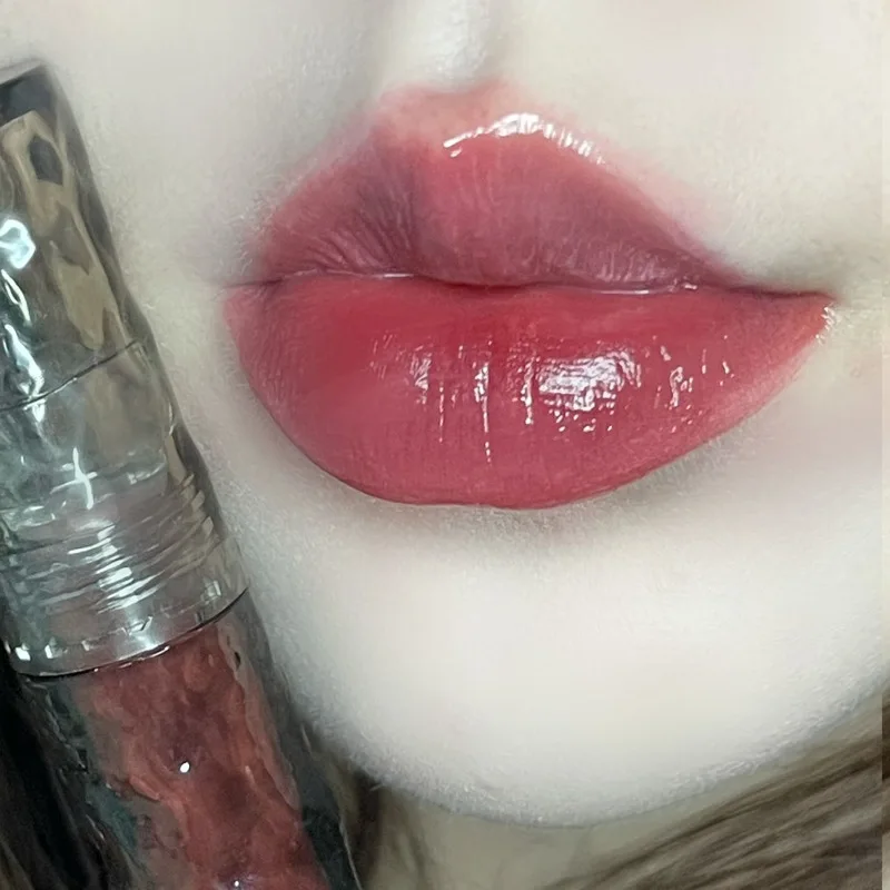 HERORANGE~ Glacier Rock Mirror Lip Glaze Long-lasting Moisturizing Non-stick Glass Lip Gloss