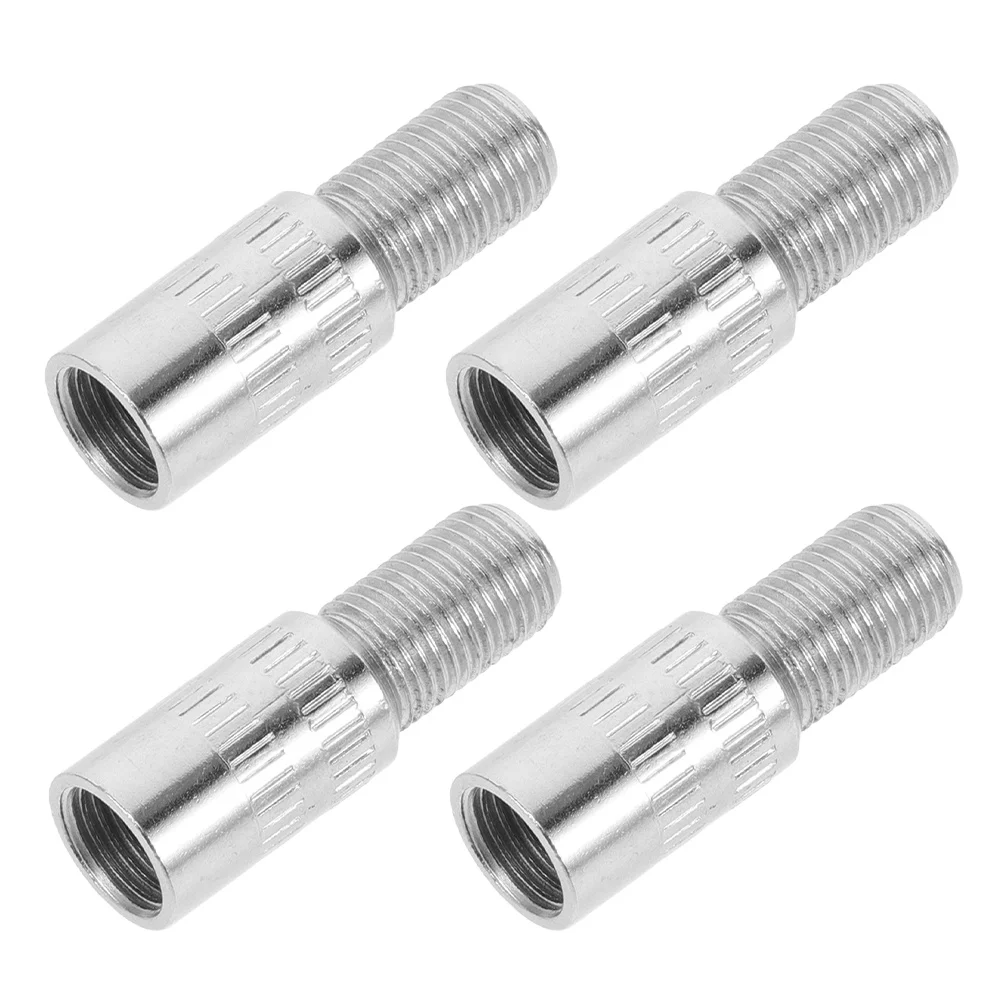 

4pcs Car Tire Valve Extenders Metal Chrome Plated Universal Fit For Car Motorcycle Wheel Valve Stem Extensions Automotive Parts