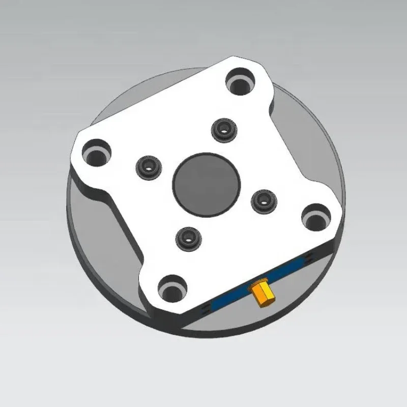 LDY170-52S Zero Point Clamping Adapter Plate Quick Change Base for 52mm Hole Pitch Self-centering Vise