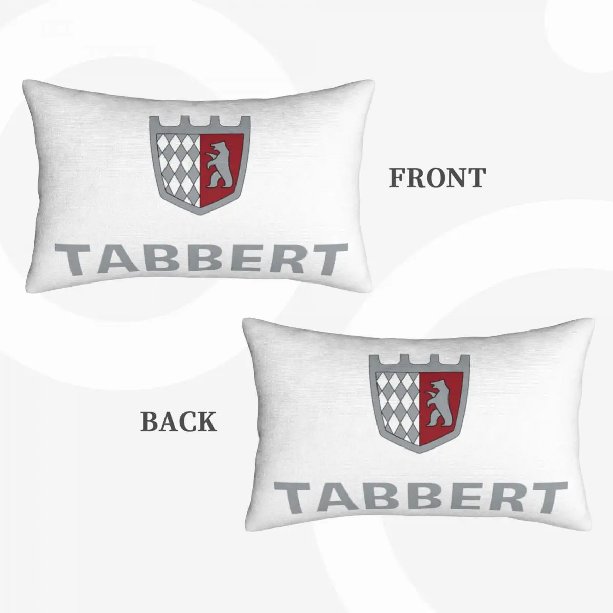 Tabbert Caravan Rectangle Pillowcase Cushion Cover Polyester Decorative Bed Home Comfort Throw Pillow