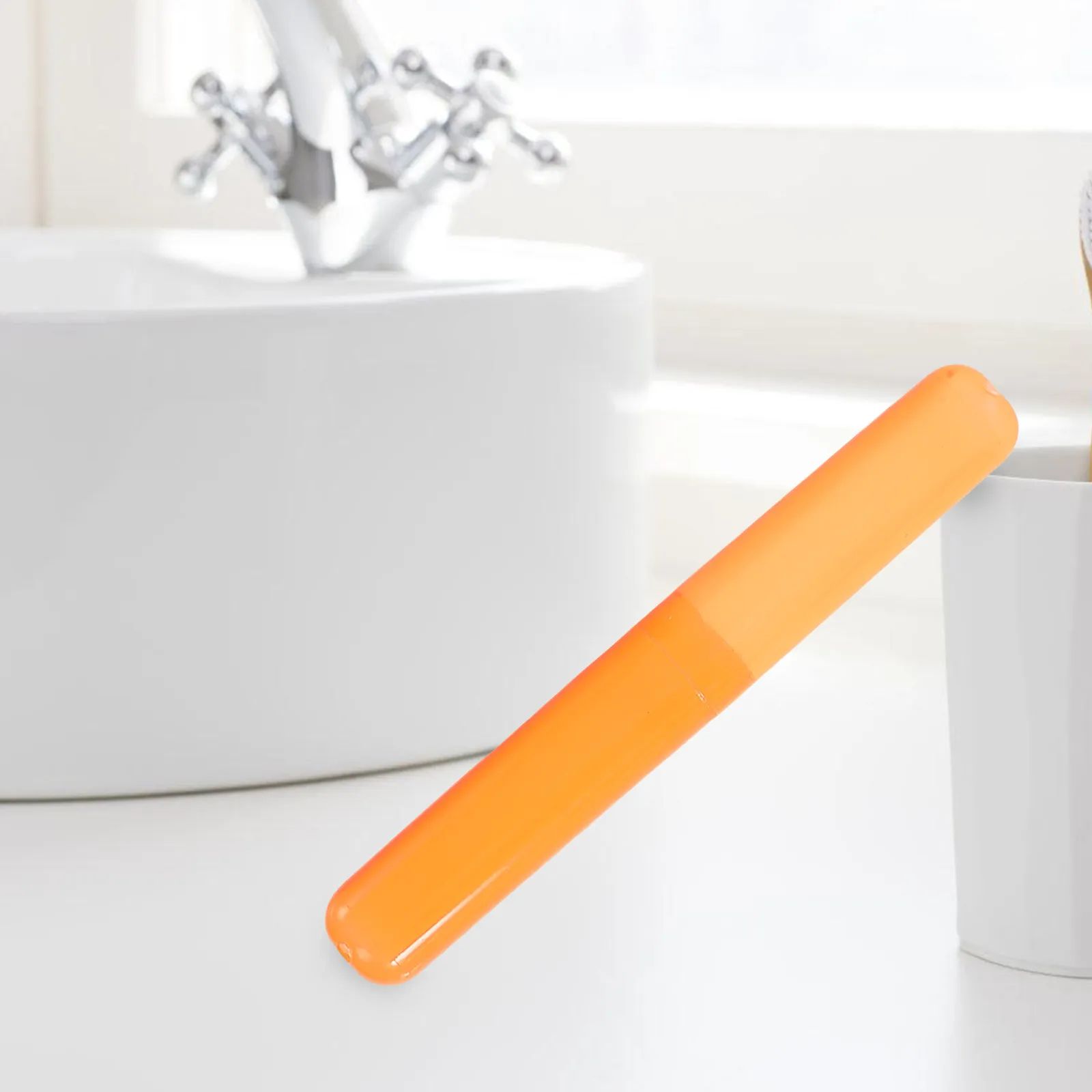 14Pcs Travel Toothbrush Case Portable Plastic Toothbrush Containers Toothpaste Storage Box Compact Airtight Business Use