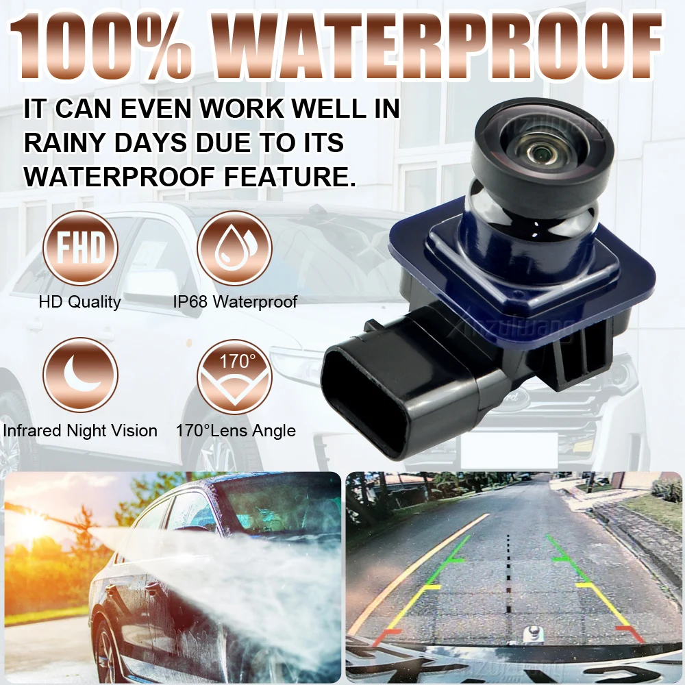 Telecamera di parcheggio per assistenza alla retromarcia per Ford Edge 2011-2015 Lincoln MKX Telecamera per retromarcia BT4Z-19G490-B BT4Z19G490A