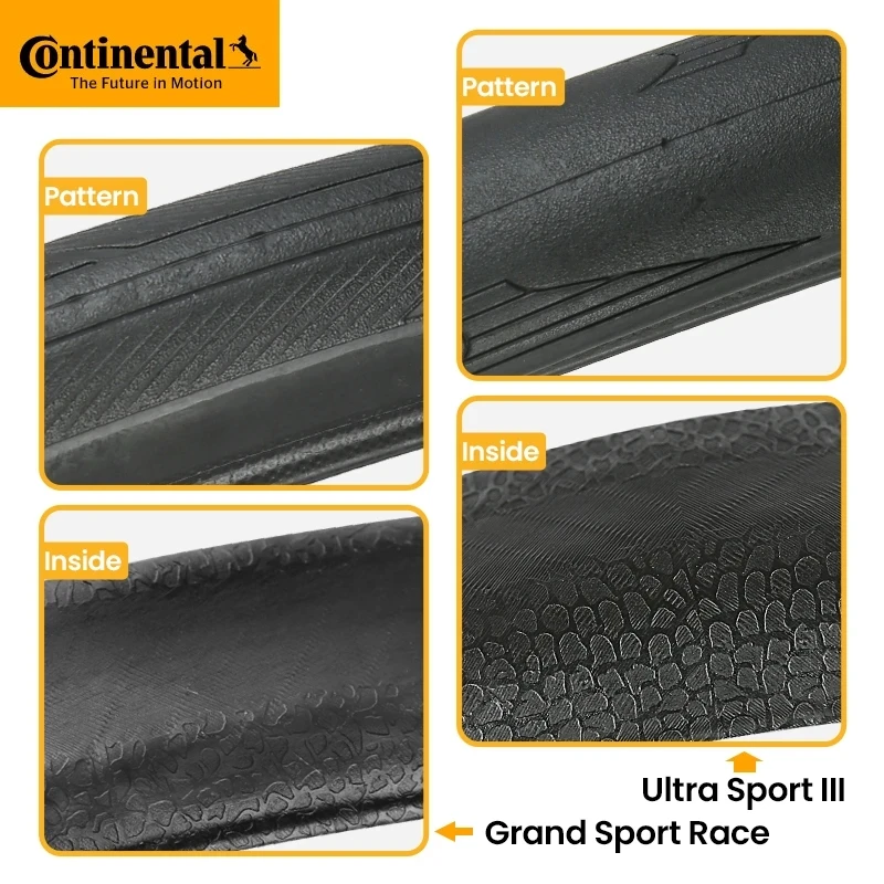 Continental Ultra Sport III Bicycle Road Tire 700 x 25C 28C 32C ULTRASport No Folding Bike Bald Tyre Wire Bead Tire 180 TPI