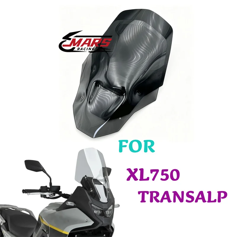 For HONDA XL750 TRANSALP 2025- 2026 Motorcycle Front Windshield Windscreen Airflow Wind Seflector Shield Guard