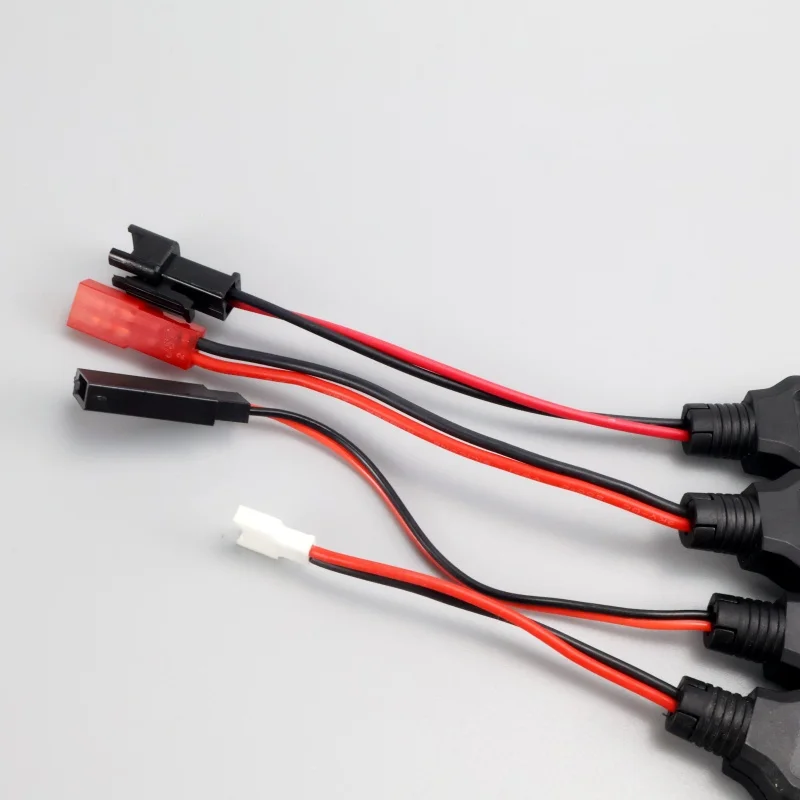 RC USB 充電 3.7V リチウム電池充電器ケーブル USB から JST /SM / フタバプラグ 3Rc ドローン クアッドコプター用