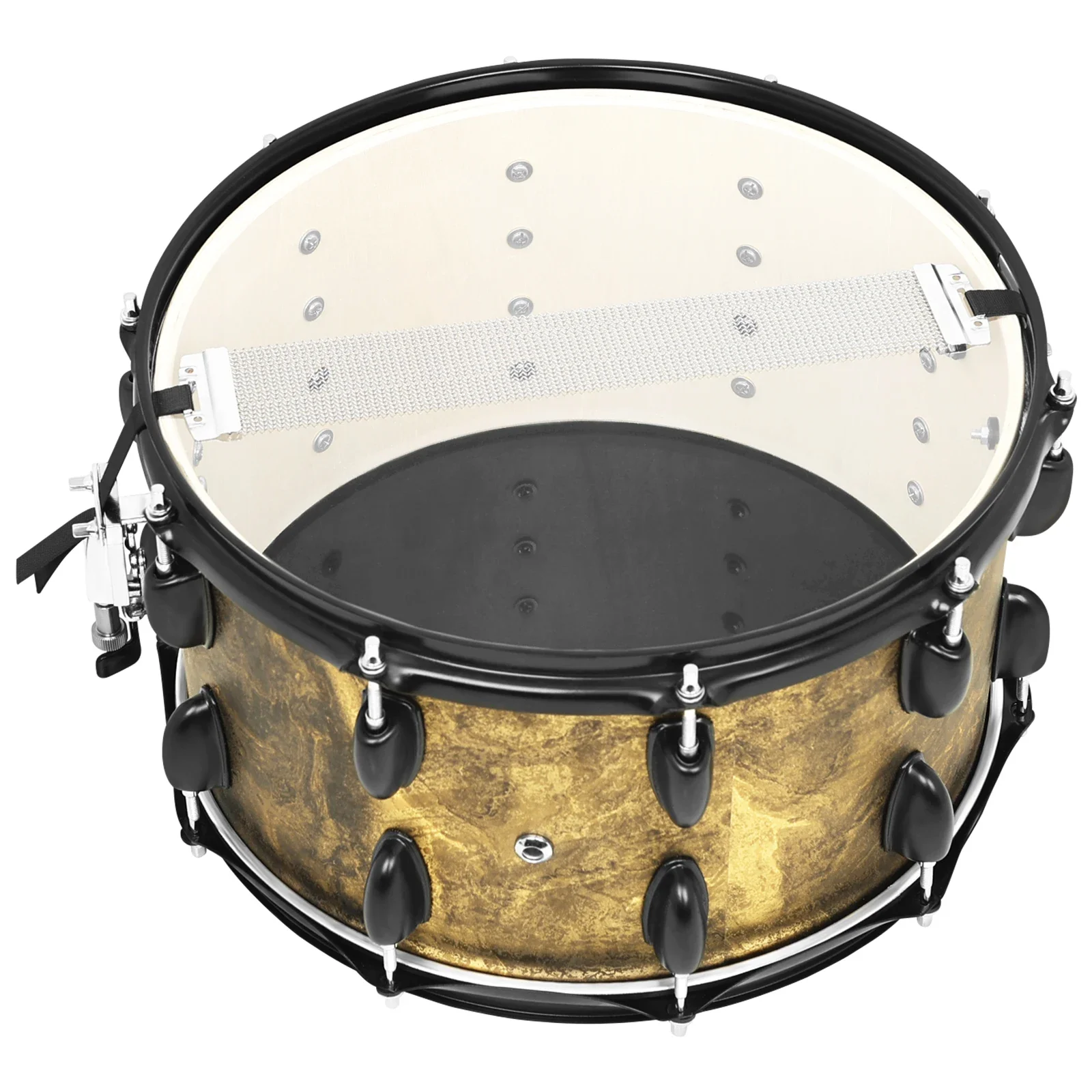 Slade Snare Drum 14X8 Zoll Premium Pappelholz-Trommelgehäuse 10-Lug Snare Drum Set Mit Trommelstöcken Professionelles Percussion-Instrument S507Bb358887E4A0696C17Ff033F9020Cg