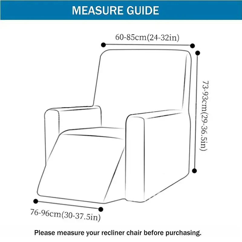 Recliner Slipcovers Lazyboy Covers Couch Covers Recliner Chair Cover Non Slip Slipcovers Furniture Protector for Living Room