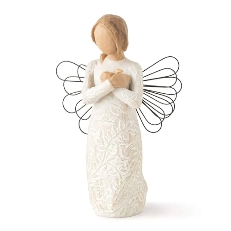 

Remembrance Angel,Memories…Hold Each one Safely in Your Heart, A Gift to Expr Sympathy, Comfort, Remembrance and Healing, Sculp