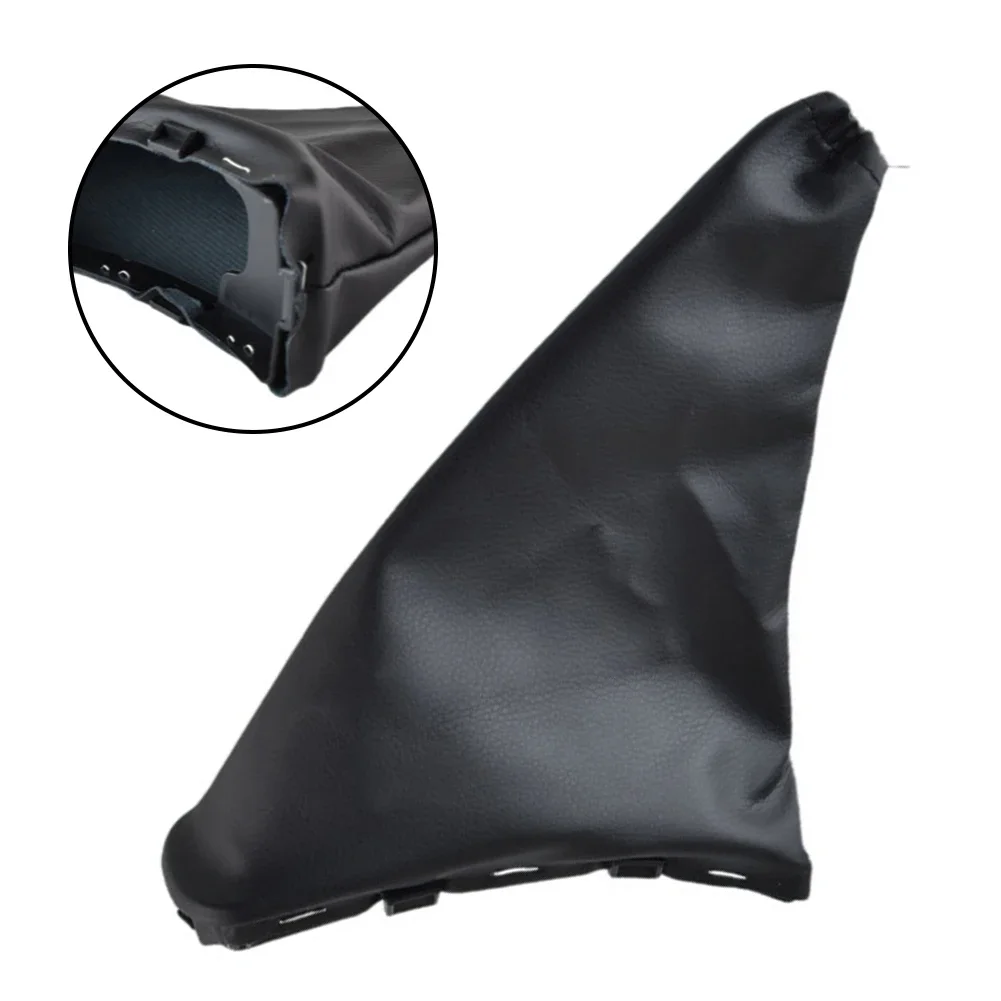 Handbrake Cover For Chevrolet For Chevy For Spark 2011-2016 Leather Black Parking Brake Decoration Shell Interior Accessories