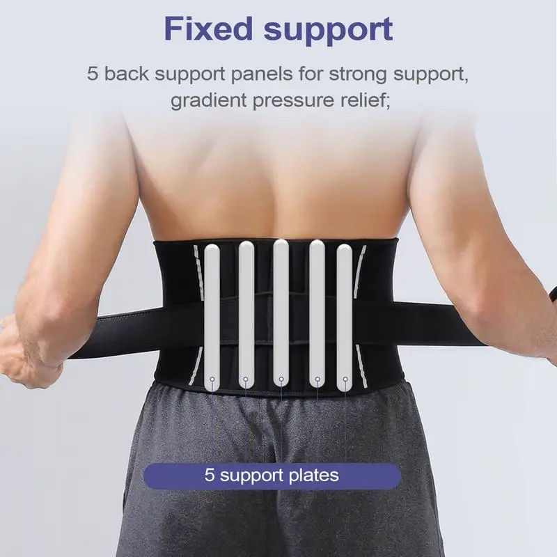 

Lower Back Brace Adjustable Lower Back Support Lumbar Wrap Multipurpose Waist Supports Workout Back Brace For Outdoor Activities