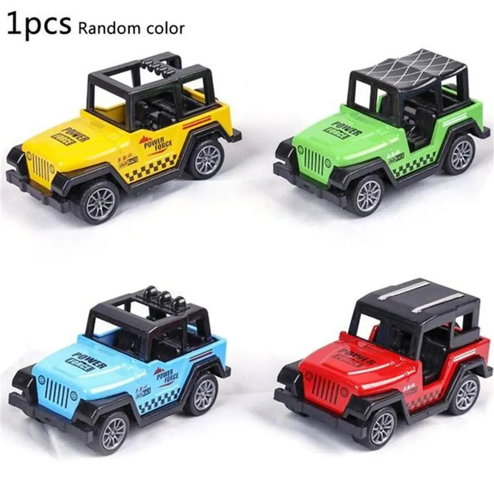 Educational Car Vehicle Set Toddlers Child Inertia Car Toy Pull Back Car Simulation Car Model Off-road Vehicle Car Play Toy