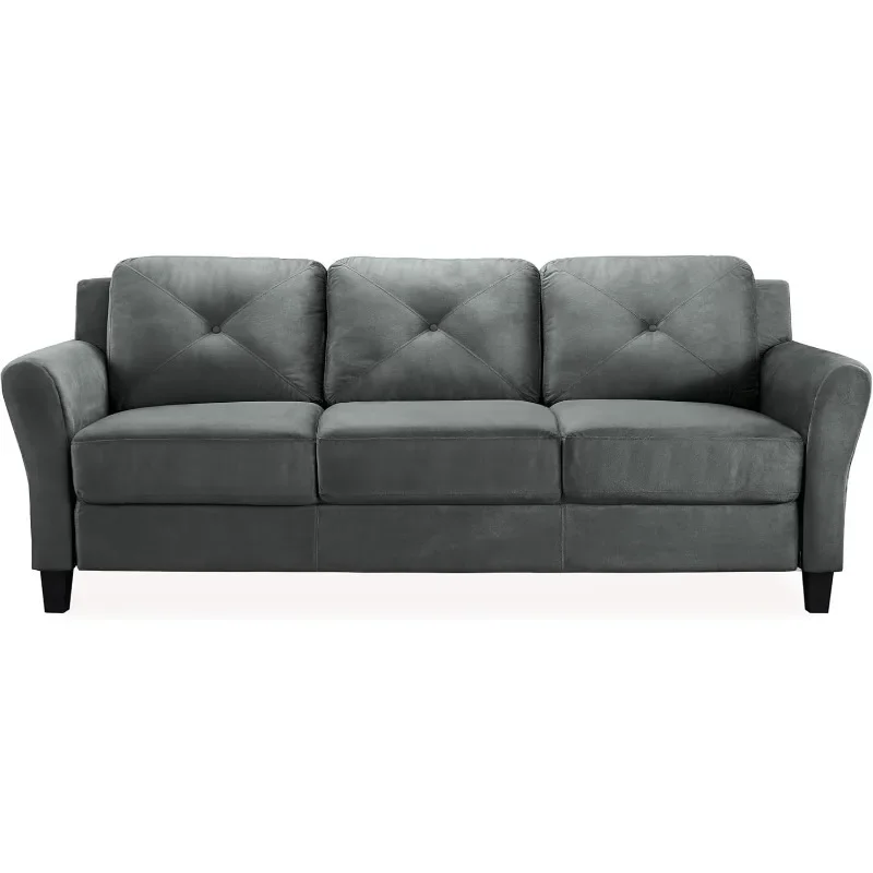 

Lifestyle Solutions Harrington Sofa in Grey, Dark Grey