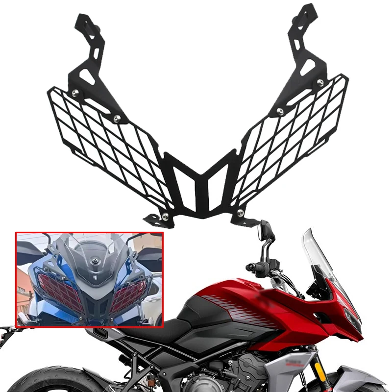 

Motorcycle CNC Accessories Headlight Grille Headlight Cover Protective Cover Fit For tiger 660 Tiger Sport660 Tiger660 2022 2023