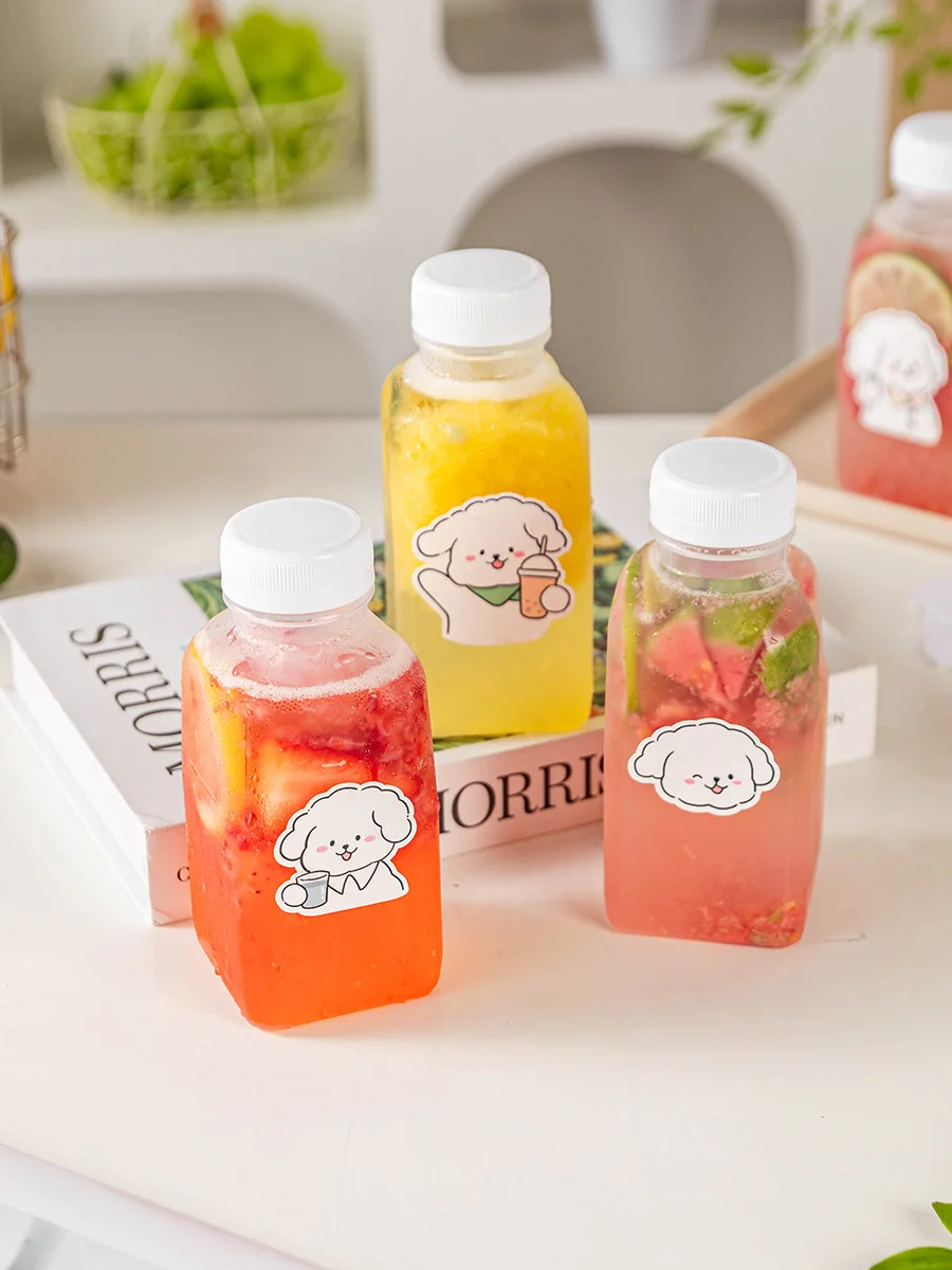 disposable-pp-plastic-handheld-milk-tea-cup-with-lid-high-temperature-resistant-food-grade-for-soy-milk-snow-pear-empty-bottle