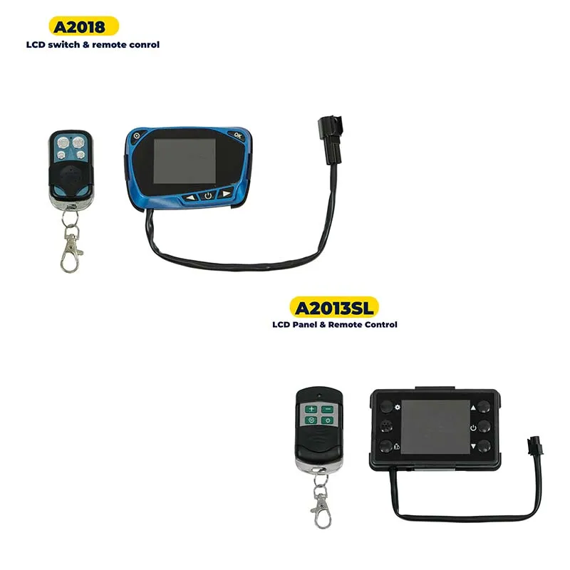 Riscaldatore per Auto Sunster A2013SL S-A2018 con Telecomando LCD, Applicabile Solo ai Modelli a 12V