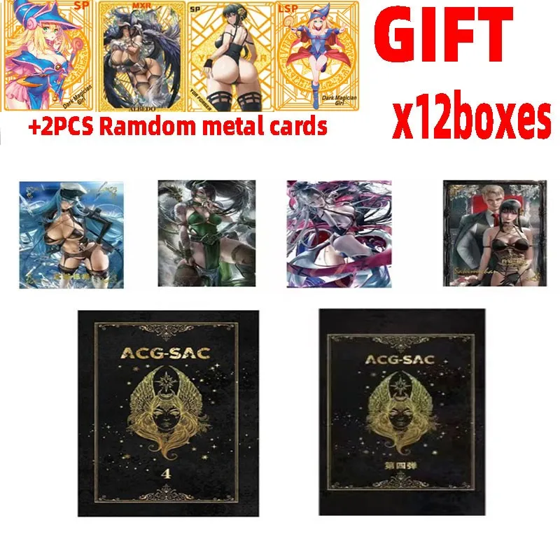 

Wholesale12/24/36goddess Story Cards ACG-SAC 4 Booster Promo Pack Child Kid Gift Game Waifu Card Table Toy