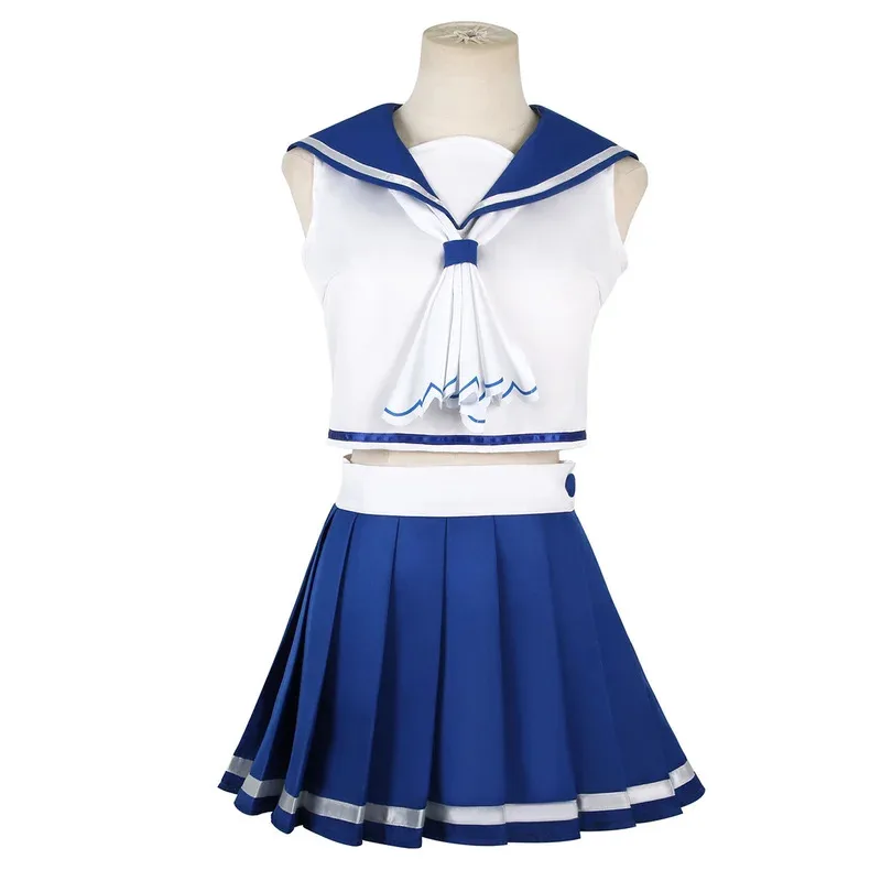 زي Hemixush Anime OSHI NO KO التأثيري Hoshino Rubii زي الحفلات مجموعة كاملة من بدلة JK