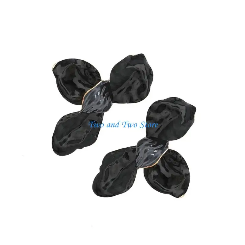 

HX6F Woman Earrings Stylish Studs Earrings Alloy Texture Suitable for Any Occasion