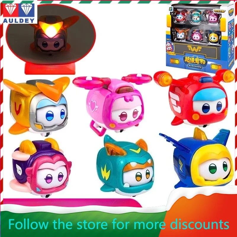 

AULDEY‌ Original Super Wing Season 13 Super Pet Mini Transformation Base Bus Can Be Used for Phone Model Holiday Gifts In Stock