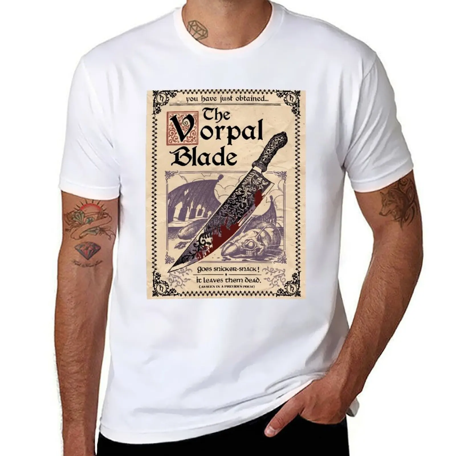 

Alice Madness Returns's Vorpal Blade T-Shirt t shirts for man cotton black cotton t-shirt plain for man package T-Shirt