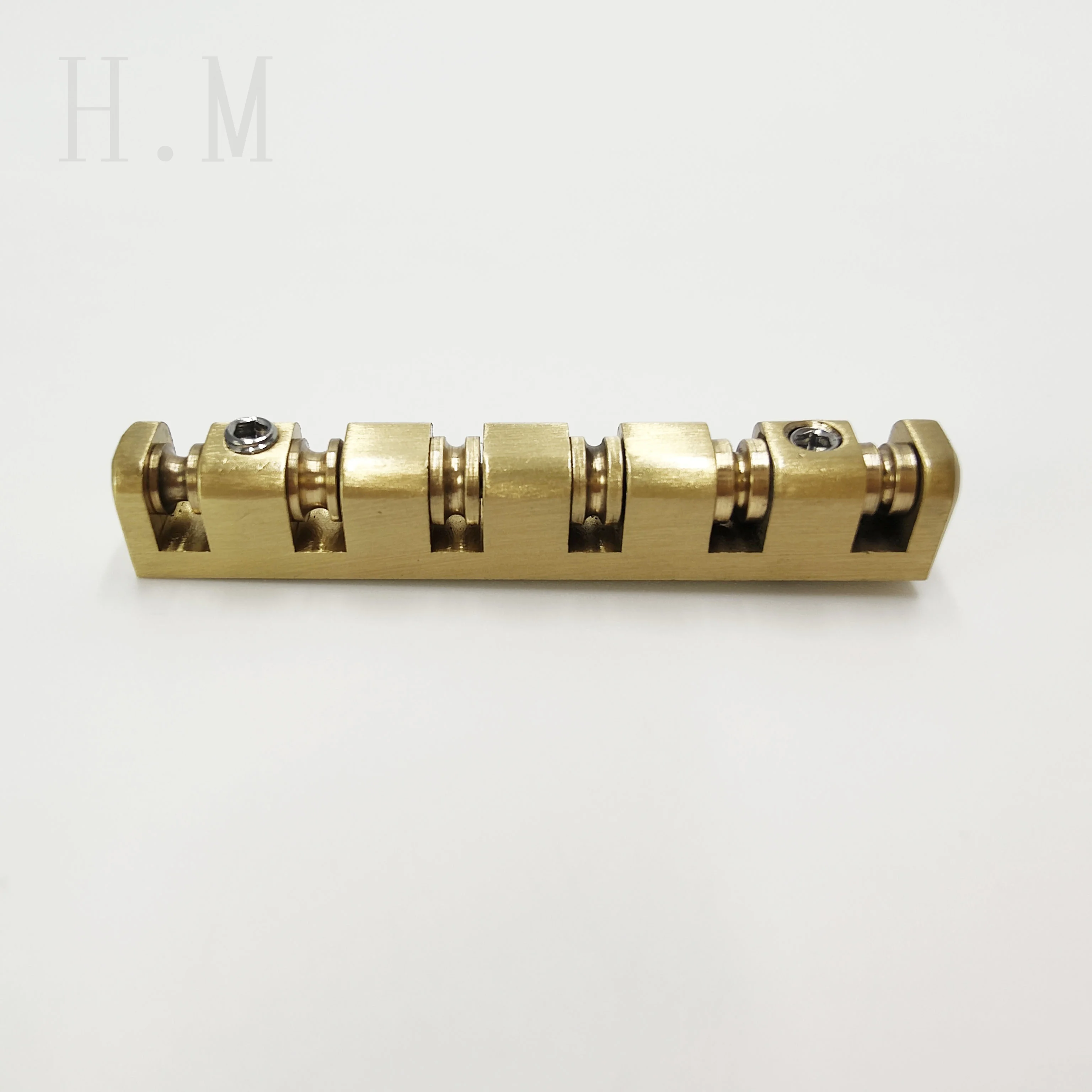 Full Copper ST Electric Guitar String Pillow Six String Electric Bass Guitar Accessories Ball Code Brass LP Pillow Guitar Nut