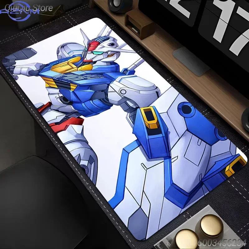 XXL E-sports Gaming Mouse Pad Gundam Aerial Mechanical Warrior Smooth Flexible Rubber Gamer PC Laptop Desk Mat