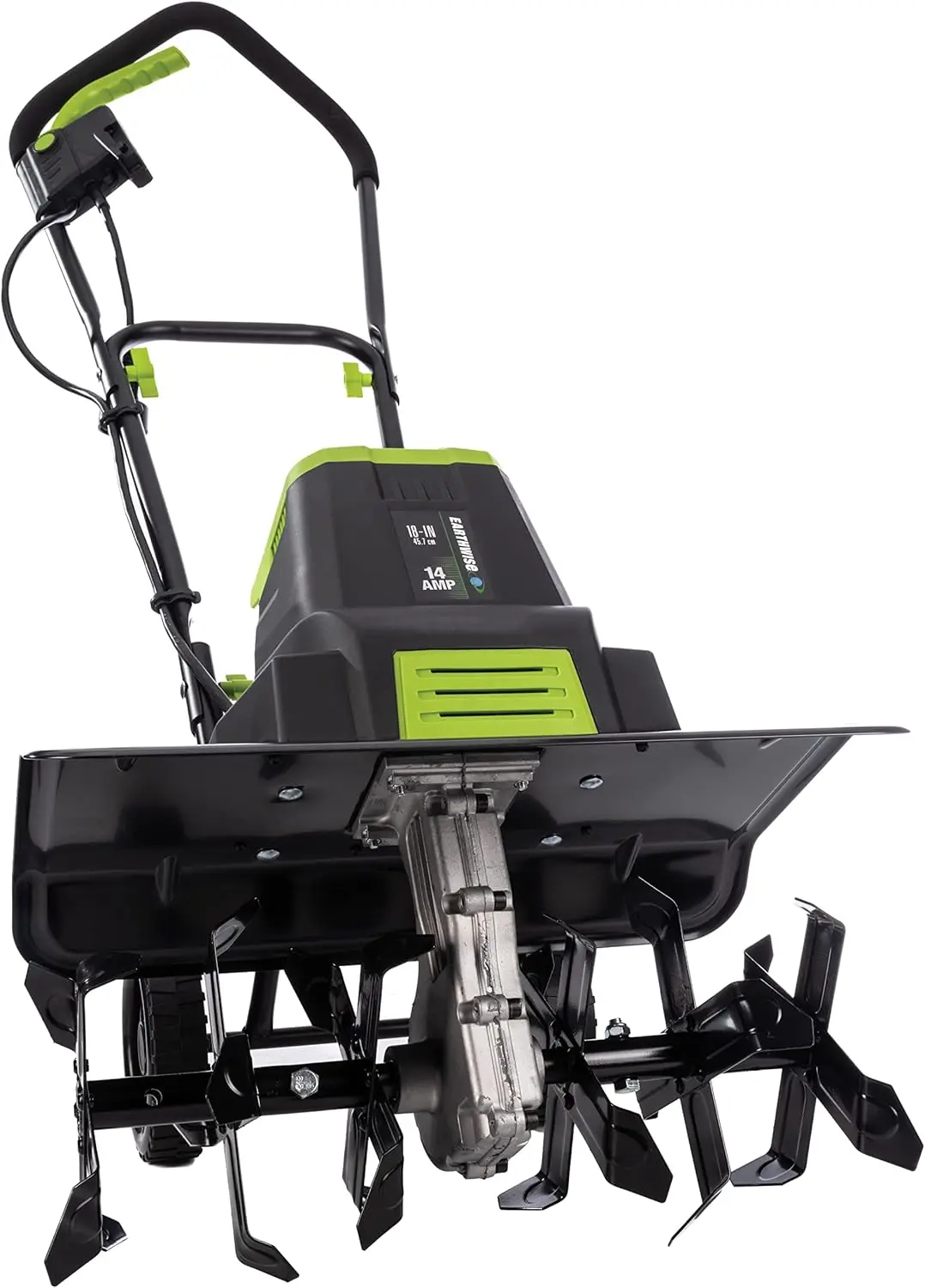 

Power Tools by ALM TC70018EW 14-Amp 18-Inch Electric Garden Tiller Cultivator, Fixed Tines, Black