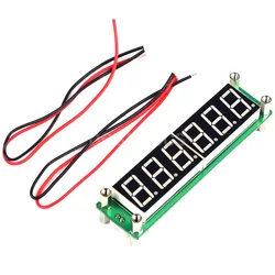 RF Signal Frequency Counter Cymometer PIC16F648A 3 Channel 6-Digit Digital Tester Meter 0.1MHz to 60MHz 20MHz to 2400MHZ 2.4GHz