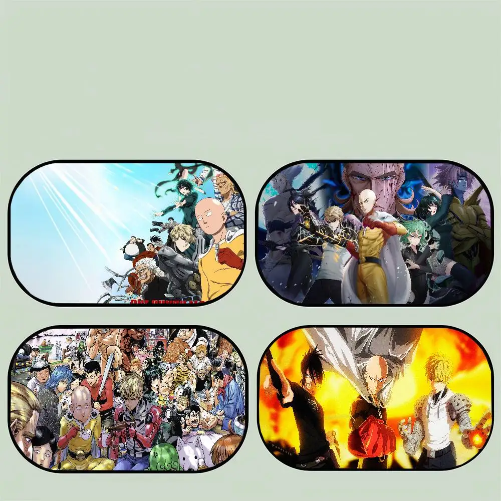 

Anime O-One-Punch Man 1Pcs Car SunShade Side Window Windscreen Cartoon For Children Adults Adsorption SunShade Sunvisor