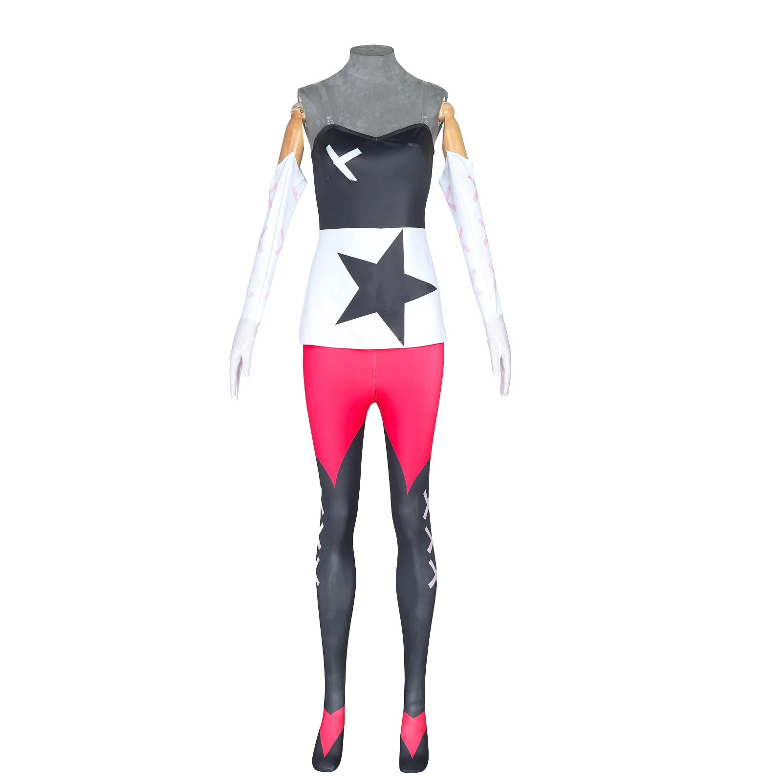 

loween Villain Cosplay Hell Hotel Costume VRiskika Hotel Costume Women's Traditional Clothing Stage Performance