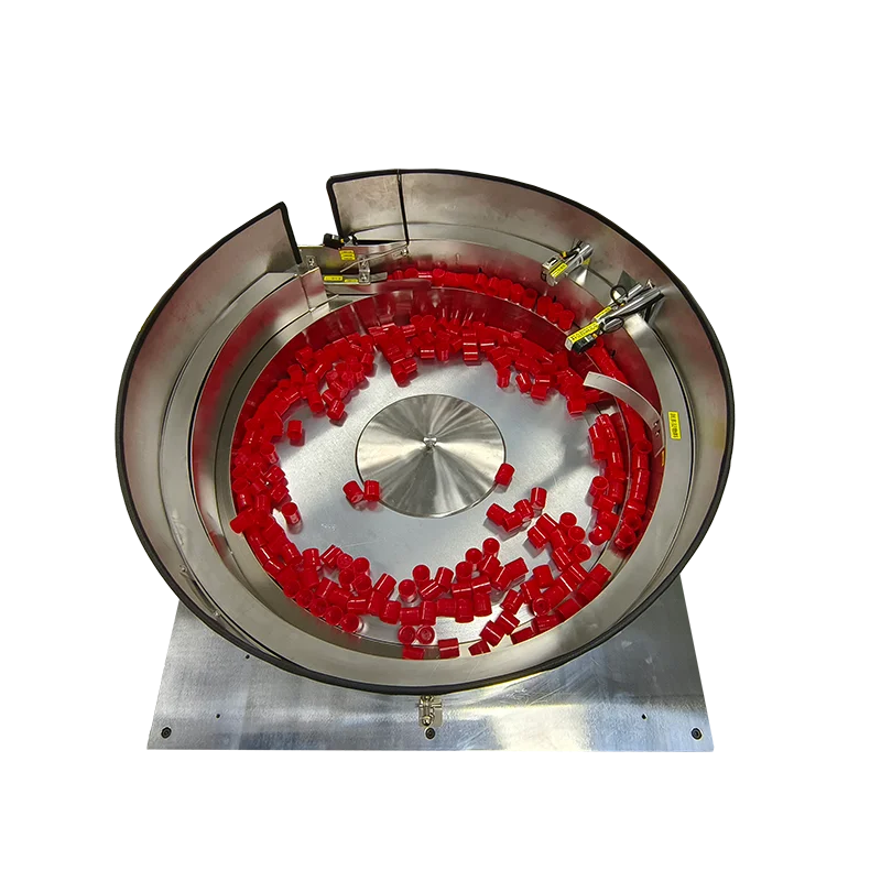 Efficient 220V Centrifugal Cap Feeder Automatic Plastic Bottle Cap Feeder Automation Equipment Solution