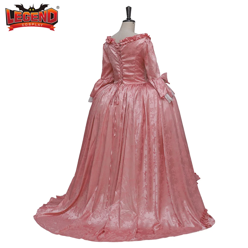 Victotian Royal 18th Century Georgian Costume Pink Rococo Baroque Marie Antoinette Ball Dresses Renaissance Vintage Ball Gown