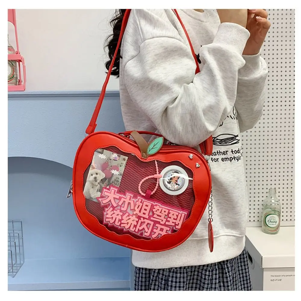 Multi-Function Design Multi-Function Handbags High Capacity Apple Shape High-Capacity Bags Original Design Women's Shoulder Bag