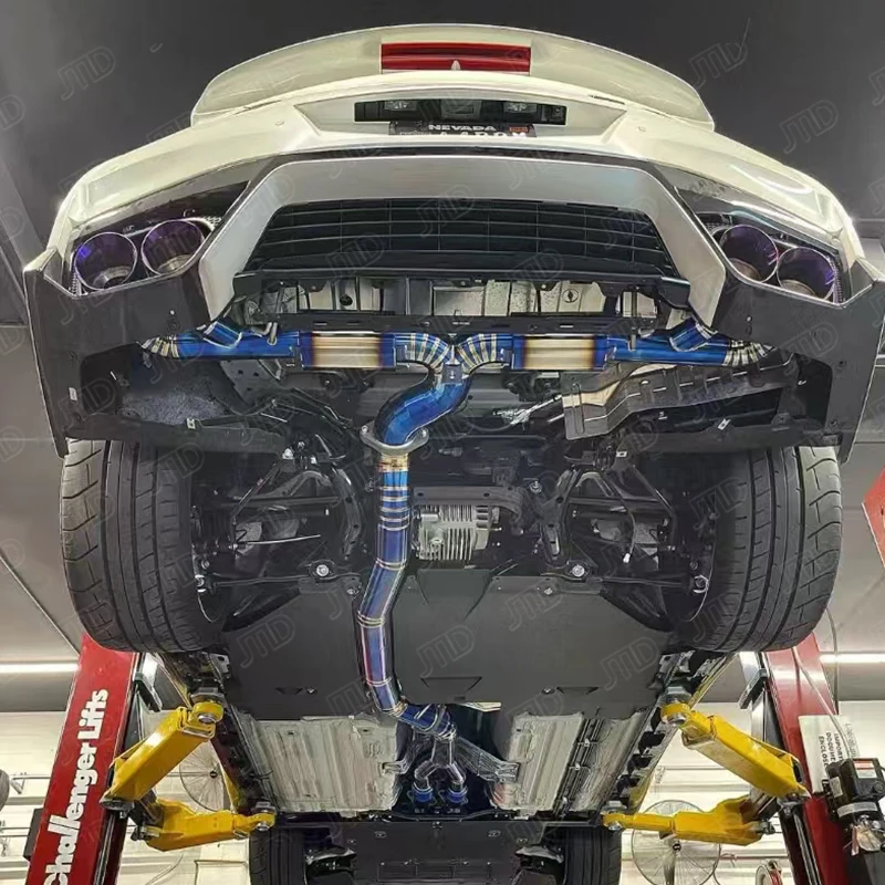 Factory Hot Sell High Performance Titanium Exhaust Pipe For Nissan GTR R35 Valvetronic Catback Full Exhaust System